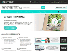 Tablet Screenshot of printdrip.com